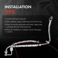 A-premium A C Suction And Discharge Line Hose Assembly Compatible With Ford Fusion 2010-2012 3 5l Lincoln Mkz