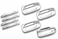 Erush Ultra Chrome Door Handles Bowls For 02-06 Chevy Avalanche 