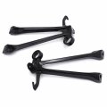 Httmt- Rear Passenger Footrest Bracket Foot Pegs Set Compatible With 2009-2016 Suzuk Gsxr Gsx-r1000 In Black P N Mt390-055-gbk