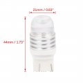 Uxcell 2pcs Red 12w T20 7440 1 Cob Led Bulbs 5500k For Backup Reverse Signal Light