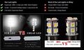 Everbright 10-pack White 180lums 1156 Ba15s 1141 1073 1095 1003 7506 Base 13 Smd 5050 Led Replacement For Car Incandescence 