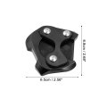 Motorcycle Kickstand Side Stand Plate Pad Aluminum Alloy Black For Honda Cb200x 2021-2022