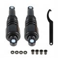 Wflnhb 1pair Rear Shocks 10 5inch 267mm Black Replacement For Sportster 883 1200