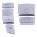 Applianpar Chrome Handbrake Auto Hold Parking Button Switch Cover Trim Kit For Bmw 5 6 7 Series X3 X5 X6 F10 F07 F06 F12 F13