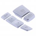 Applianpar Chrome Handbrake Auto Hold Parking Button Switch Cover Trim Kit For Bmw 5 6 7 Series X3 X5 X6 F10 F07 F06 F12 F13