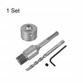 Wall Hole Drill Bit 95mm Concrete Cement Stone Saw Cutter 100mming Depth Round Shank With Connecting Rod For Sds X4 Impact