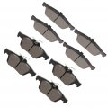 Aintier Automotive Replacement Brake Pads Front Rear Fit Ford Escape 2013-2016 Ford For Focus 2013 2014-2018 For Transit