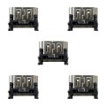 5pc 1080p Hdmi Port Connector Socket Replacement For Ps5 Premium Material High Temperature And Corrosion Resistant Jack