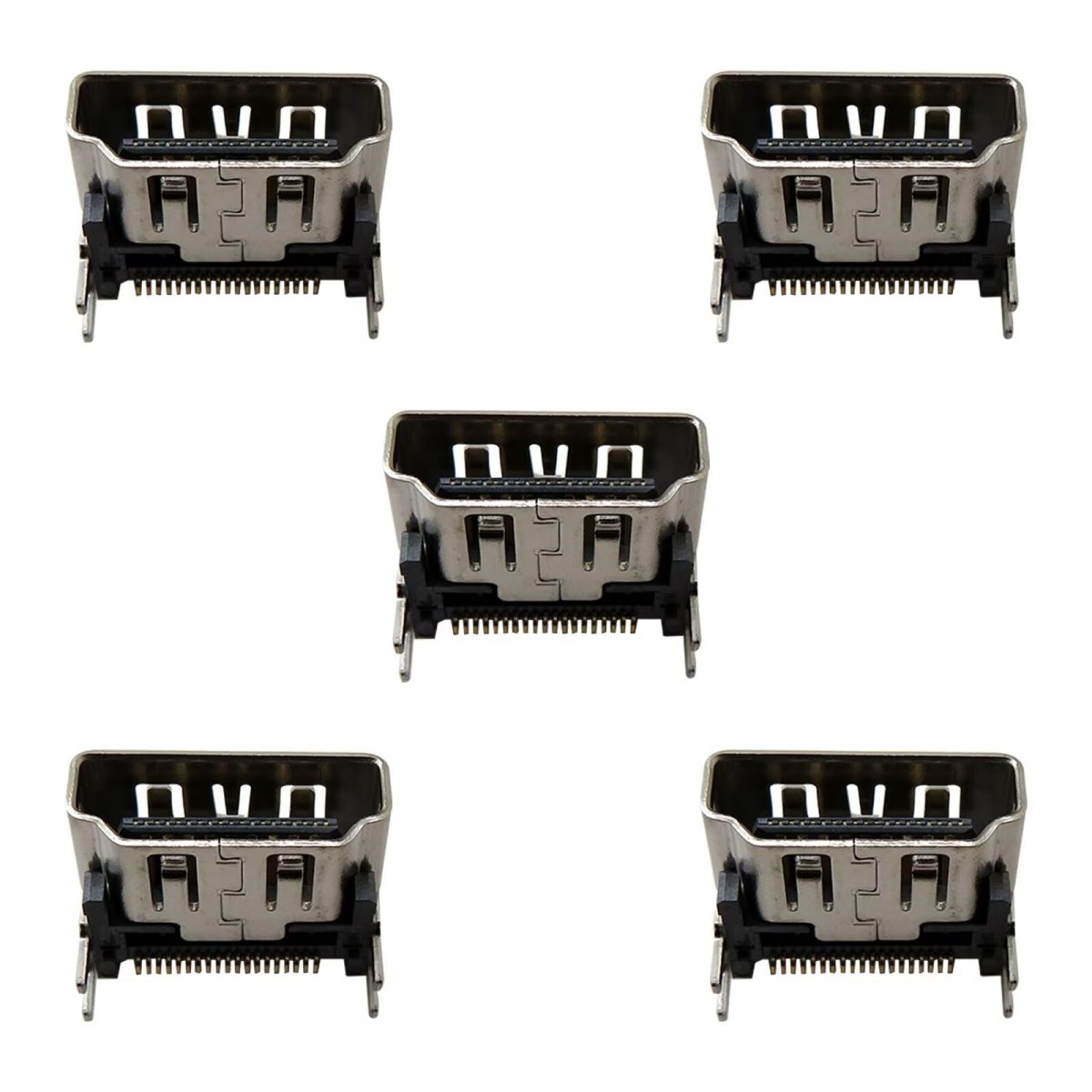 5pc 1080p Hdmi Port Connector Socket Replacement For Ps5 Premium Material High Temperature And Corrosion Resistant Jack