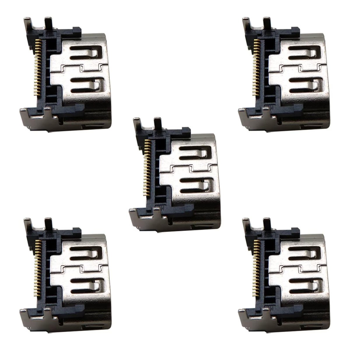 5pc 1080p Hdmi Port Connector Socket Replacement For Ps5 Premium Material High Temperature And Corrosion Resistant Jack