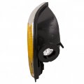 Front Left Driver Side Corner Signal Park Light Assembly For 1994 To 2002 Dodge Ram 1500 2500 3500 Chrome Housing Clear Lens