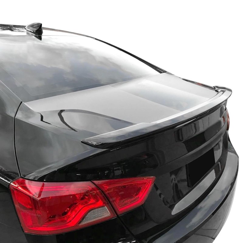 Pre-painted Trunk Spoiler For 2014-2021 Chevy Impala Factory Style Painted Wa8555 Black Abs Boot Lip Wing Add On Deck Lid