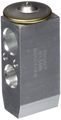 Expansion Valve 39007 With Flare Inlet And Outlet Machined Aluminum Finish 2 9 X 3 8 In 