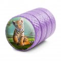 Baby Tiger And Lillies Valve Stem Caps For Tire Rim Wheel Aluminum Purple