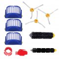 Mycheng Vacuum Cleaner Replacement Part Kitfor Bristle Brush Flexible Beater Aero Vac Filter Armed-3 Side For Irobot Roomba 600 