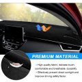 Autorder Compatible With Dashboard Cover Mat Toyota Corolla 2019-2021 2022 2023 Accessories Flannel Dash Nonslip Protector