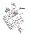 Door Electric Window Switch For Left Side Front Or Rear Of The Vehicle Land Rover Discovery 1 1994-1998 Range Classic 1987-1995 