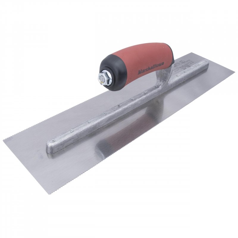 Marshalltown 16 X 4 Notched Trowels U-shaped Notch Y Z-notch Sizes Three-sided Blade Du660sd
