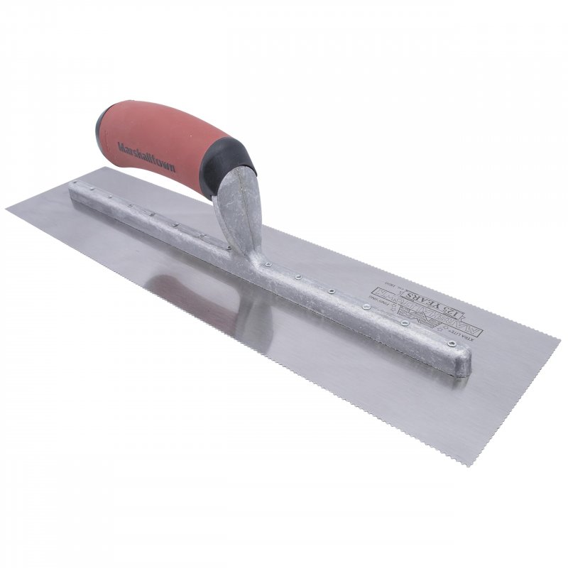 Marshalltown 16 X 4 Notched Trowels U-shaped Notch Y Z-notch Sizes Three-sided Blade Du660sd