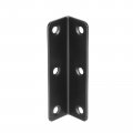 Uxcell L Bracket Corner Braces 20 Set 20x20x80 Mm Stainless Steel 90 Degree Right Angle Fastener With Screws For Shelf Chair