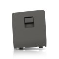 Dash Knee Center Glove Storage Box For Ford F250 F350 Super Duty 2005 2006 2007 Dark Gray Pp Material Replacement 