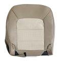 Front Passenger Side Bottom Replacement Perforated Leather Seat Cover Tan For Ford Expedition 2003 2004 2005 2006 Custom Fit 