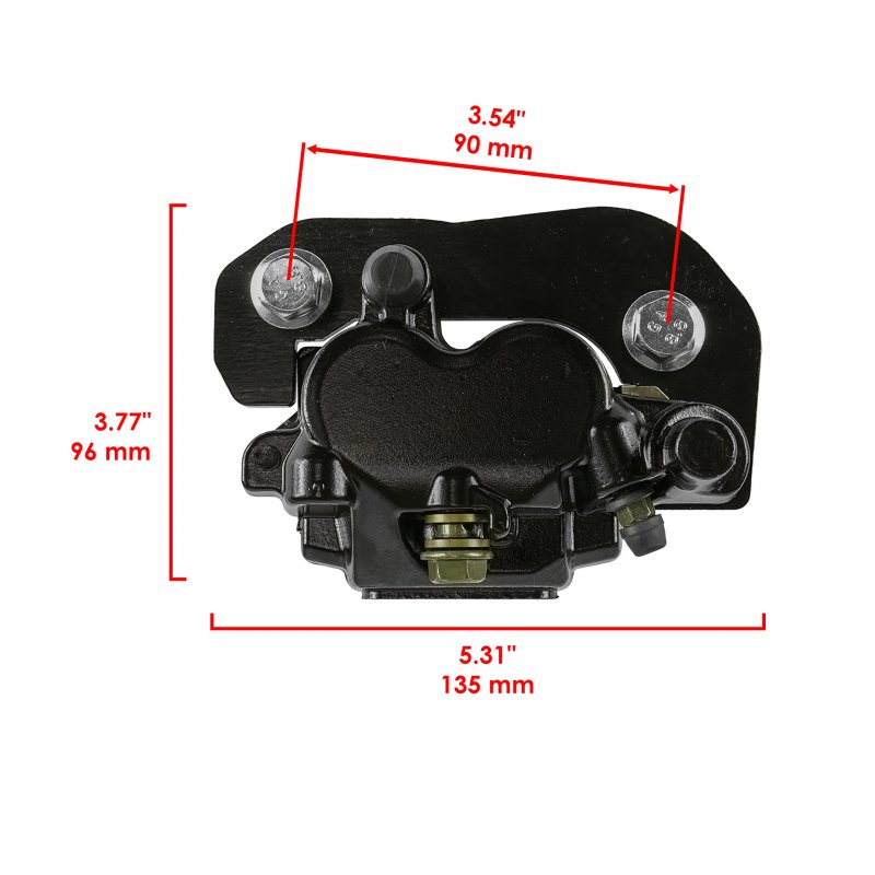 Caltric Front And Rear Brake Calipers For Can-am Canam Renegade 1000r 2016-2019 2021-2022