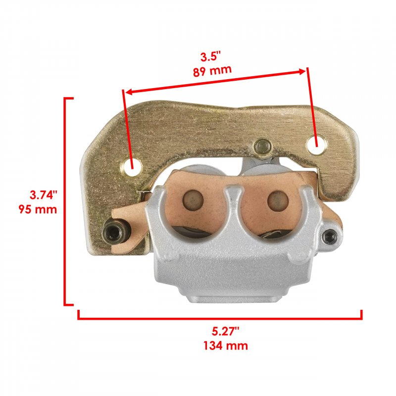 Caltric Front And Rear Brake Calipers For Can-am Canam Renegade 1000r 2016-2019 2021-2022