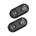 Power Window Switch Pair For Gmc K1500 K2500 K3500 1990 1994 Rear Driver And Passenger Side Gray 1 Button 5 Prong Male Terminal 
