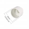 Uxcell 40mm X 20mm Pvc Reducing Coupling Hub By Pipe Fitting Adapter Connector 2pcs