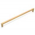 Cosmas 10 Pack 14777-256bg Brushed Gold Modern Cabinet Hardware Handle Pull 10-1 16 Inch 256mm Hole Centers 