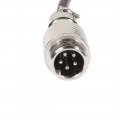 Uxcell Gx12 5 Pin Male Female Head Aviation Socket Connector Electrical Cable 2m
