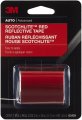 3m Scotchlite Red Reflective Tape 03459 2 In X 36 1 Roll