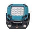 Cob Magnetic Work Light Usb Rechargeable Led Lamp With 8 Color Modes Foldable Design For Outdoor Use And Car Repair Blue