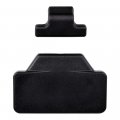 Set Black Sun Visor Instrument Panel And Rear Top Case Box Support Cushion Backrest Pad Compatible With 2018 Bmw R1200gs Adv