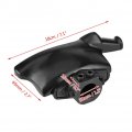 Duck Head Tire Changer Mount Demount Tool Black Plastic Nylon Ire Machine Dia 30mm 1 2