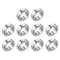 10 Pcs Stainless Steel Spacer 5 16 Bore X 1 2 Od 3 Length Screw Bushing Plain Finish Round Metal For Screws Bolts And Rods 