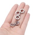 10 Pcs Stainless Steel Spacer 5 16 Bore X 1 2 Od 3 Length Screw Bushing Plain Finish Round Metal For Screws Bolts And Rods