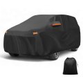 Car Cover Outdoor Waterproof Sun Rain Snow Hail Protection With Left Side Door Zipper 210d-pu For Toyota Bz4x 