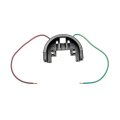 Ignition Coil Connector For Jeep Cherokee Comanche Wrangler 1990 Black Plastic Round With Metal Blade Terminal And Wiring 