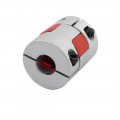 Uxcell 5mm To 10mm Shaft Coupling 30mm Length 25mm Diameter Motor Coupler Aluminum Alloy Joint Connector For Diy Encoder