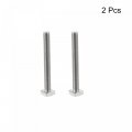 Uxcell Square Head Bolt 2pcs M6x55mm Fully Thread 304 Stainless Steel Grade C Machine Screws