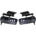 Chevy Silverado 1500 2500 Performance Fog Light Assembly 1999 To 2002 Pair Driver And Passenger Side Smoke Lens Rectangular 