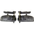 Chevy Silverado 1500 2500 Performance Fog Light Assembly 1999 To 2002 Pair Driver And Passenger Side Smoke Lens Rectangular