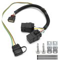 Saihisday 56429 4-pin Trailer Wiring Harness Trailer Kit Replacement For Chevrolet Equinox 2018-2024 Gmc Terrain Replaces 