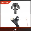 A-premium Abs Wheel Speed Sensor Compatible With Volkswagen Models Passat 1996-1997 Rear Driver Or Passenger Side Replace