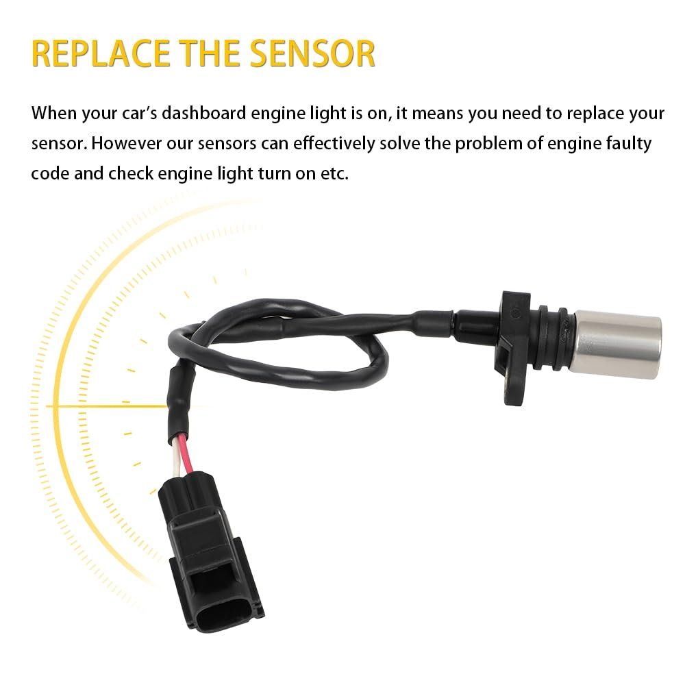 Engine Crankshaft Position Sensor Compatible For Volvo S60 2001 S80 1999001 C70 1999-2001 S70 1999-2000 V70 2 3l 2 4l Replace