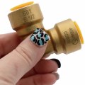Supplying Demand Sb1 1 2 Inch 90 Degree Elbow Quick Connect Hvac Brass Coupler Fitting