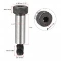 Uxcell Alloy Steel Hexagon Socket Head Shoulder Screws Bolts 1-1 2 Length 1 Dia 3 8-16 Thread 2pcs
