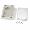 Uxcella 115x90x68mm 4 53x3 54x2 68inch Wateproof Electronic Abs Plastic Diy Junction Project Box Enclosure Case Outdoor Indoor